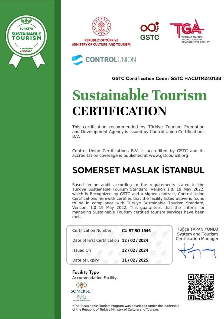 Somerset Maslak Istanbulská provincie Exteriér fotografie